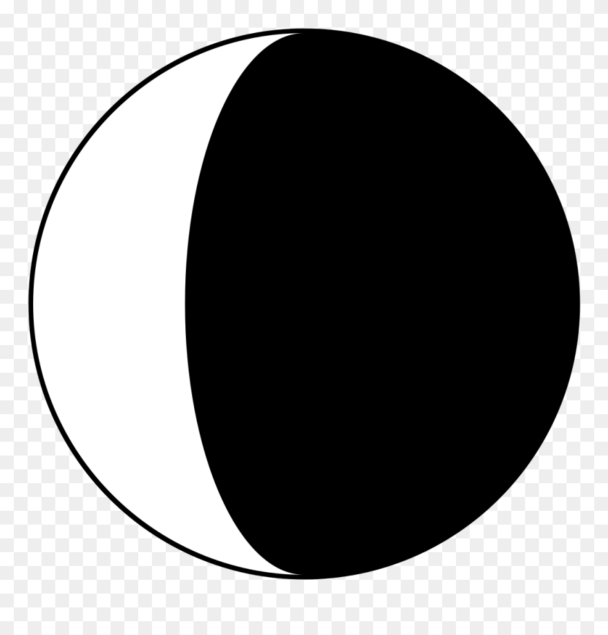 Transparent Moon Phases Clip Art - Circle - Png Download