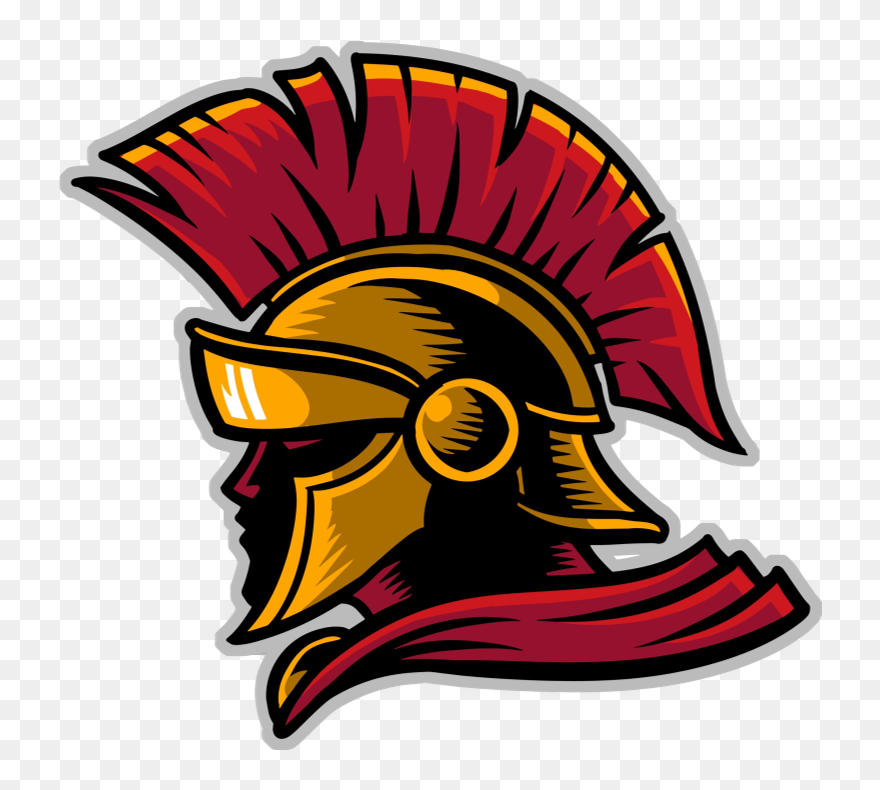 Spartan Helmet Illustration Clipart