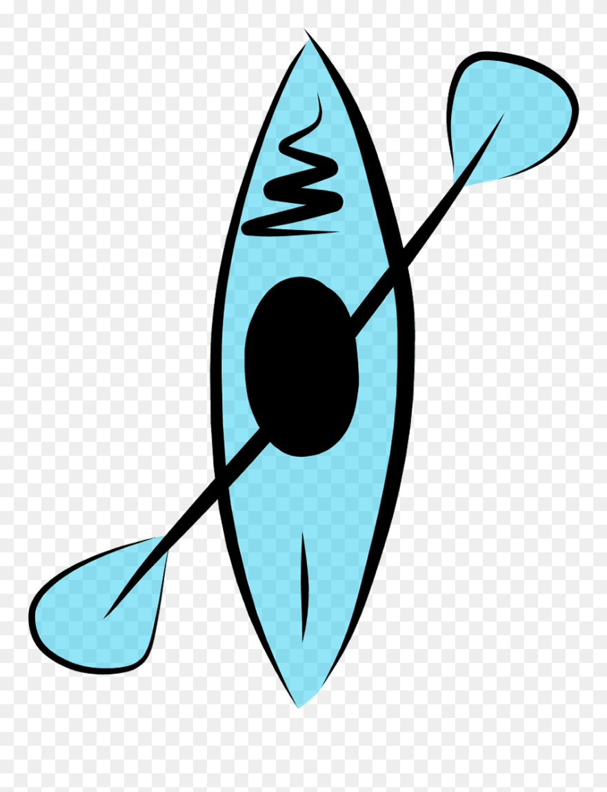Cartoon Transparent Background Canoe Clipart