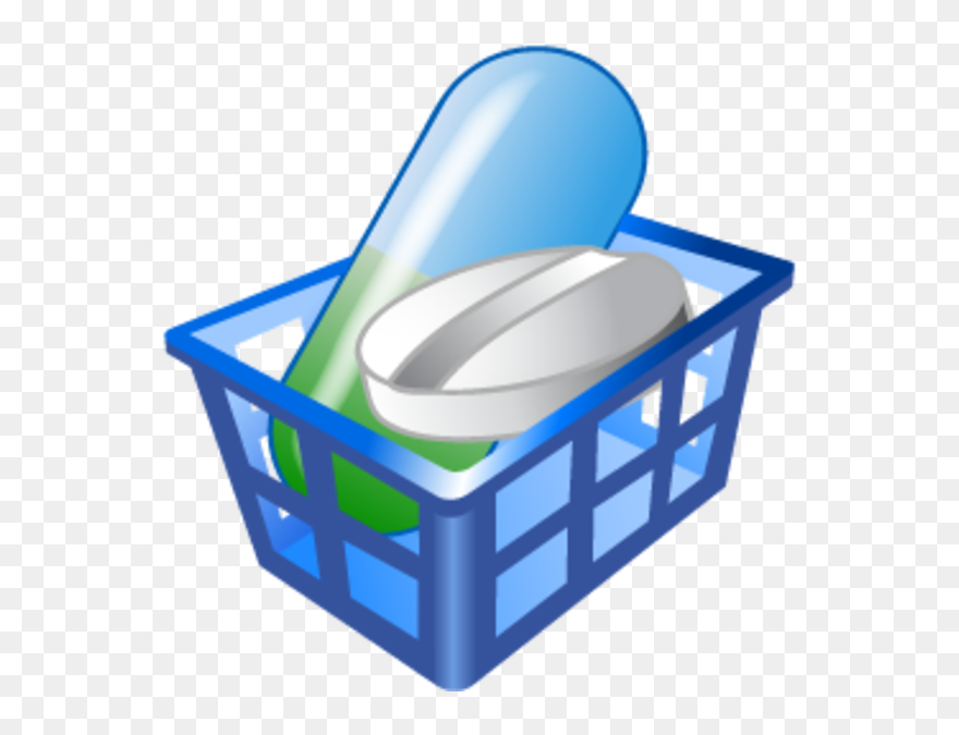 Drug Basket Icon Clipart