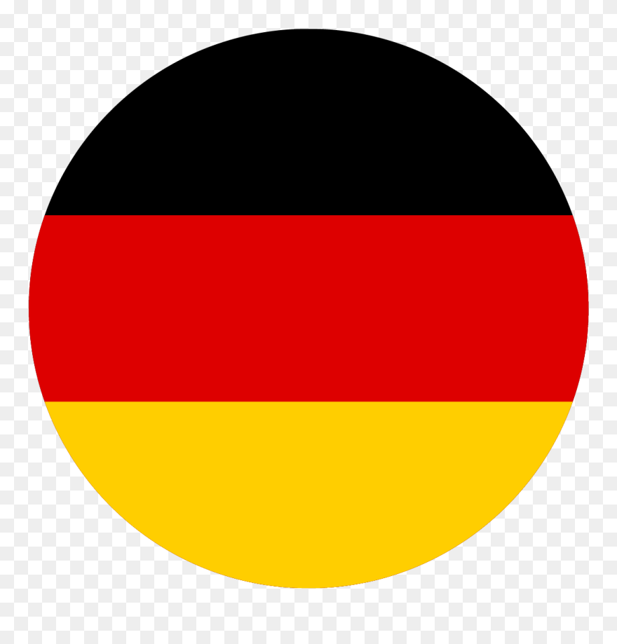 Circle German Flag Png Clipart