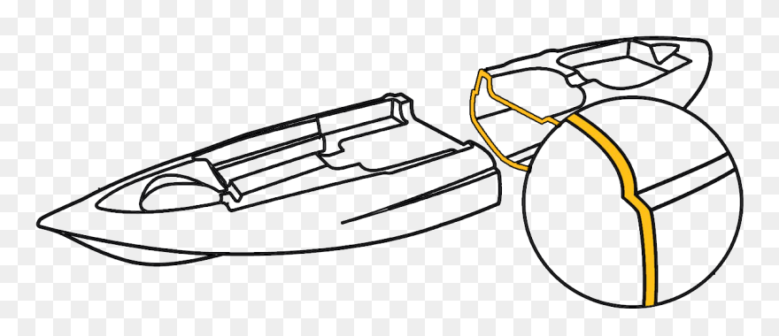 Roto Molded - Line Art Clipart