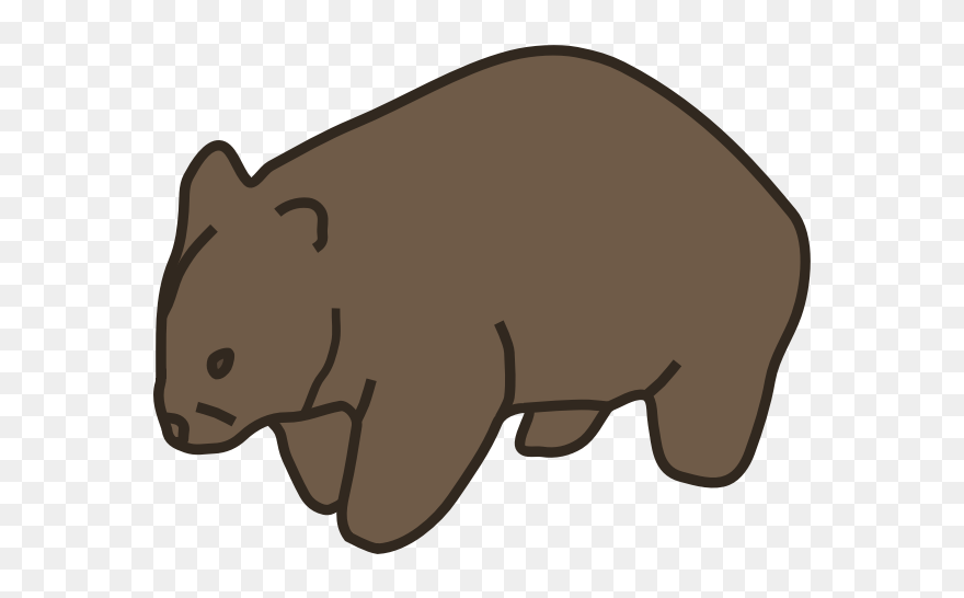 Wombat - Wombat Clip Art - Png Download