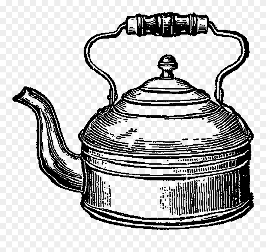 Collection Of Free Teapot Drawing Small Download On - Tea Kettle Drawing Clipart