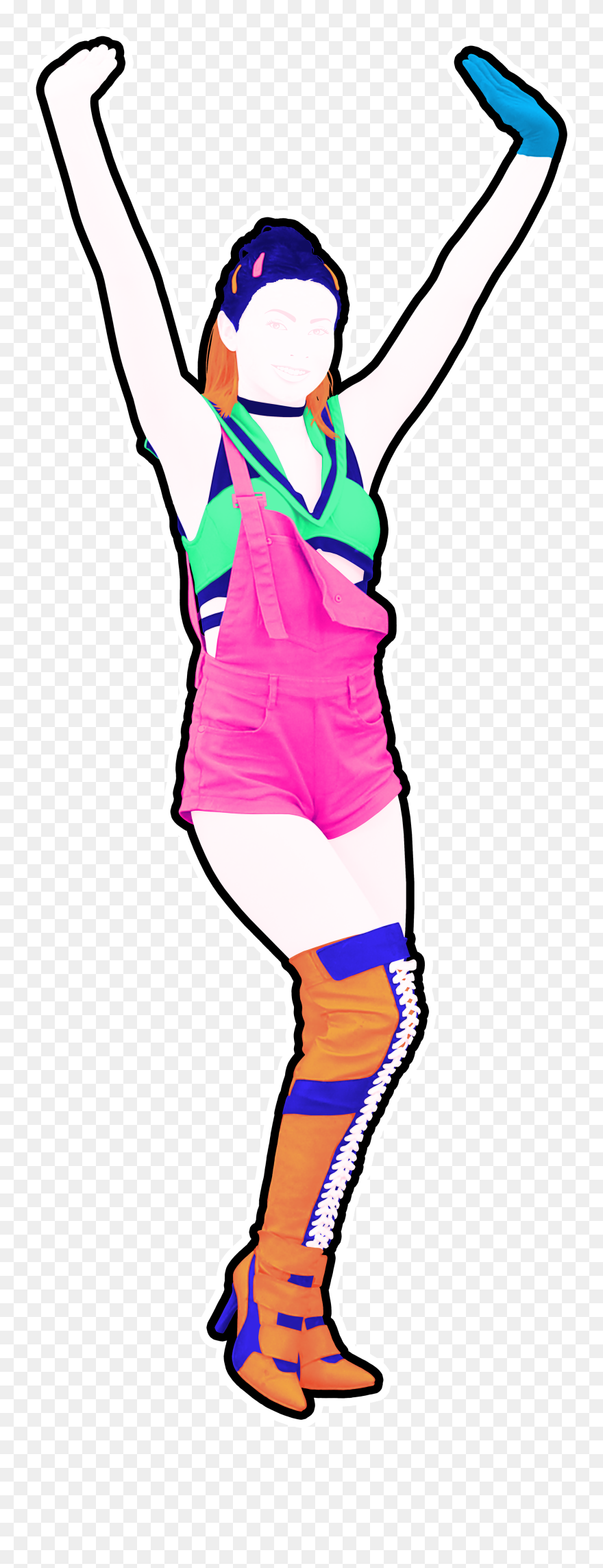 All You Gotta Do Is Just Dance Clipart