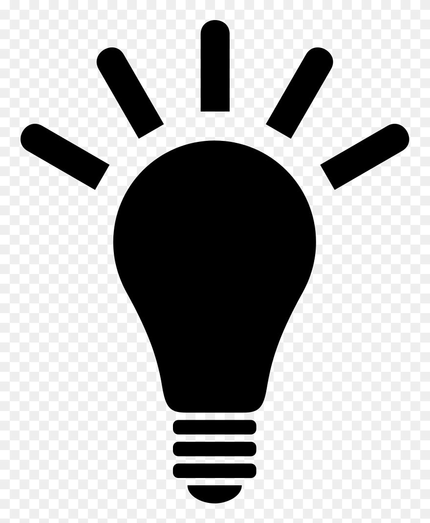 Transparent Impact Clipart - Lightbulb Clipart - Png Download