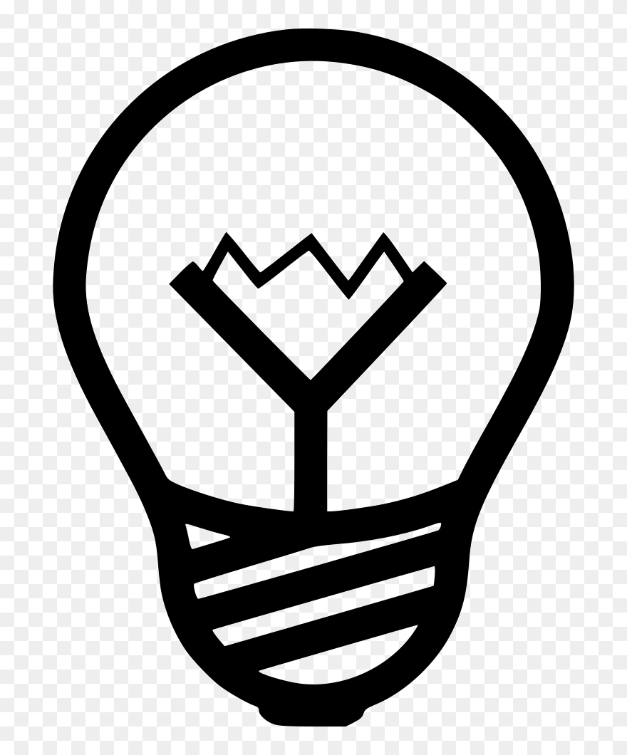 Transparent Light Bulb Idea Clipart Cartoon Person Thinking Png 5655351 Pinclipart