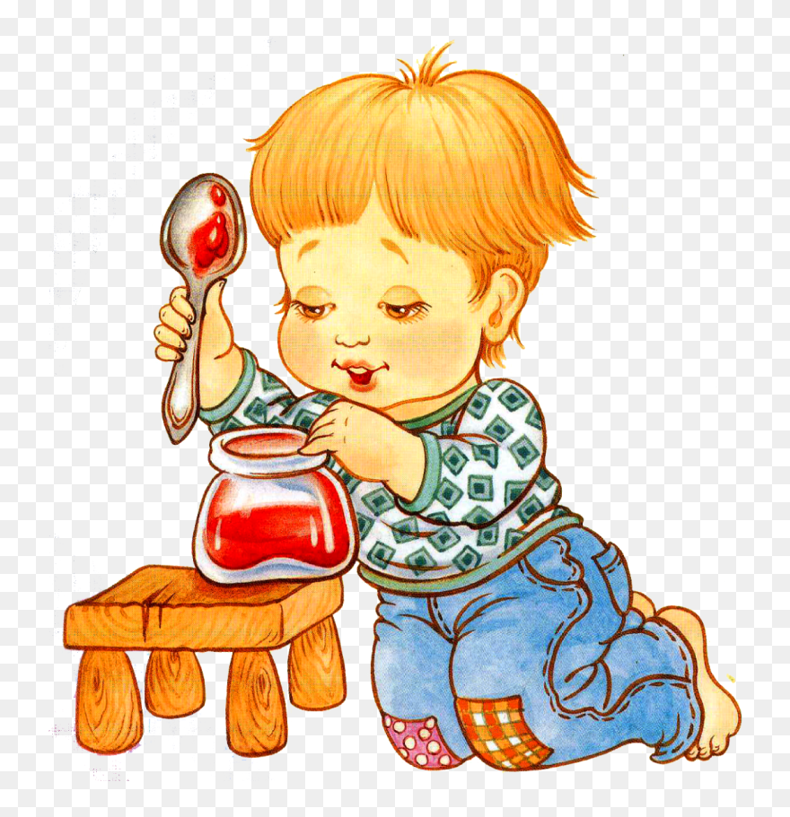 Tongue Clip Toddler - Сладкоежка Картинки Для Детей - Png Download