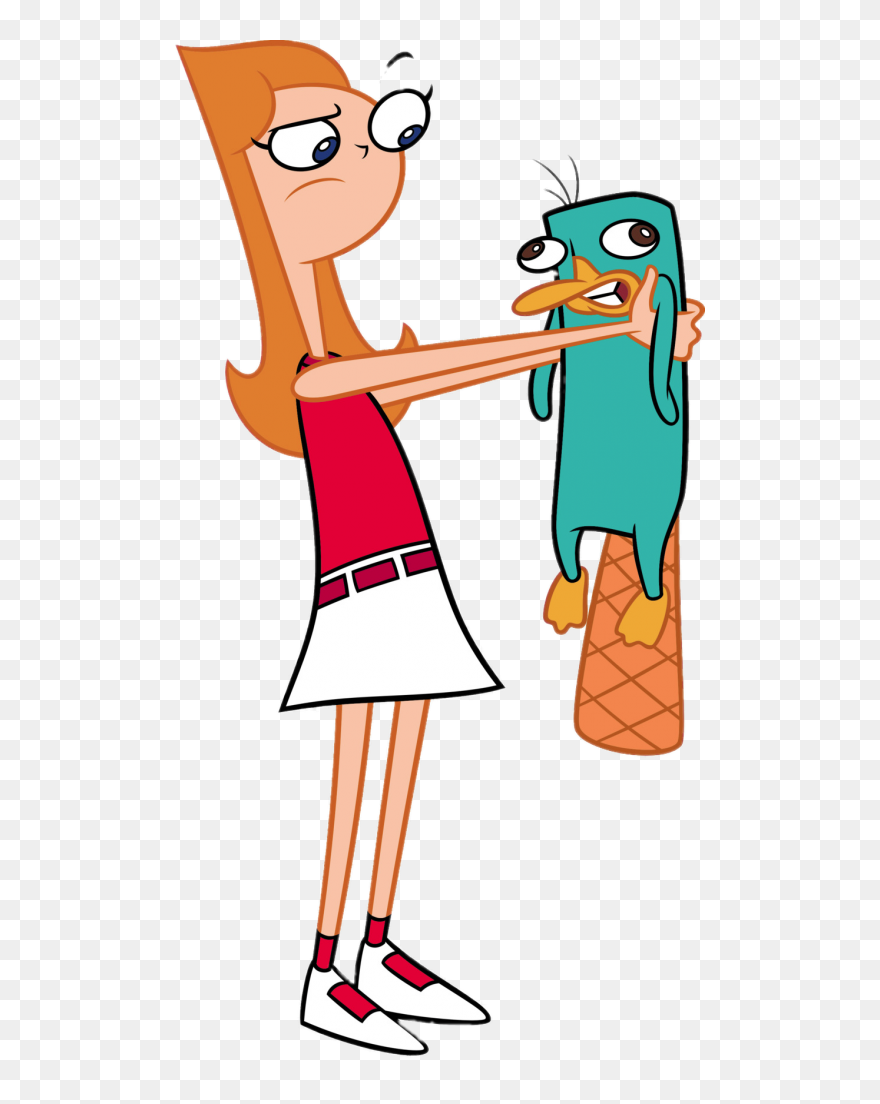 Candace And Perry The Platypus Clipart