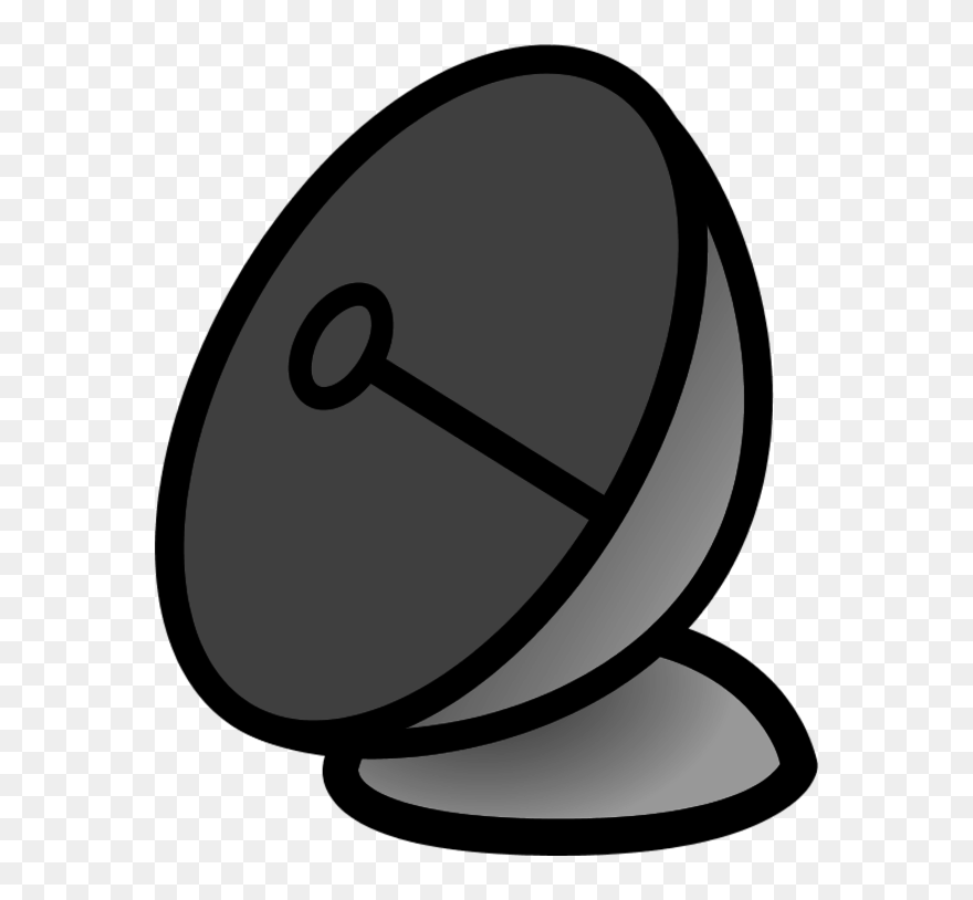 Parabolic Antenna - Circle Clipart