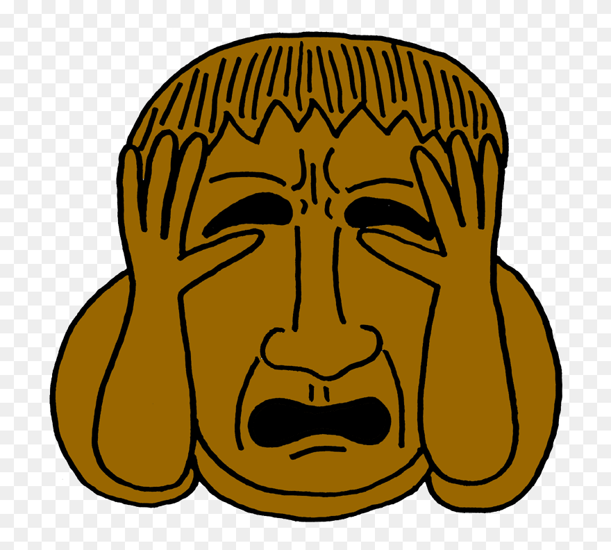 Transparent Drama Masks Clipart - Png Download