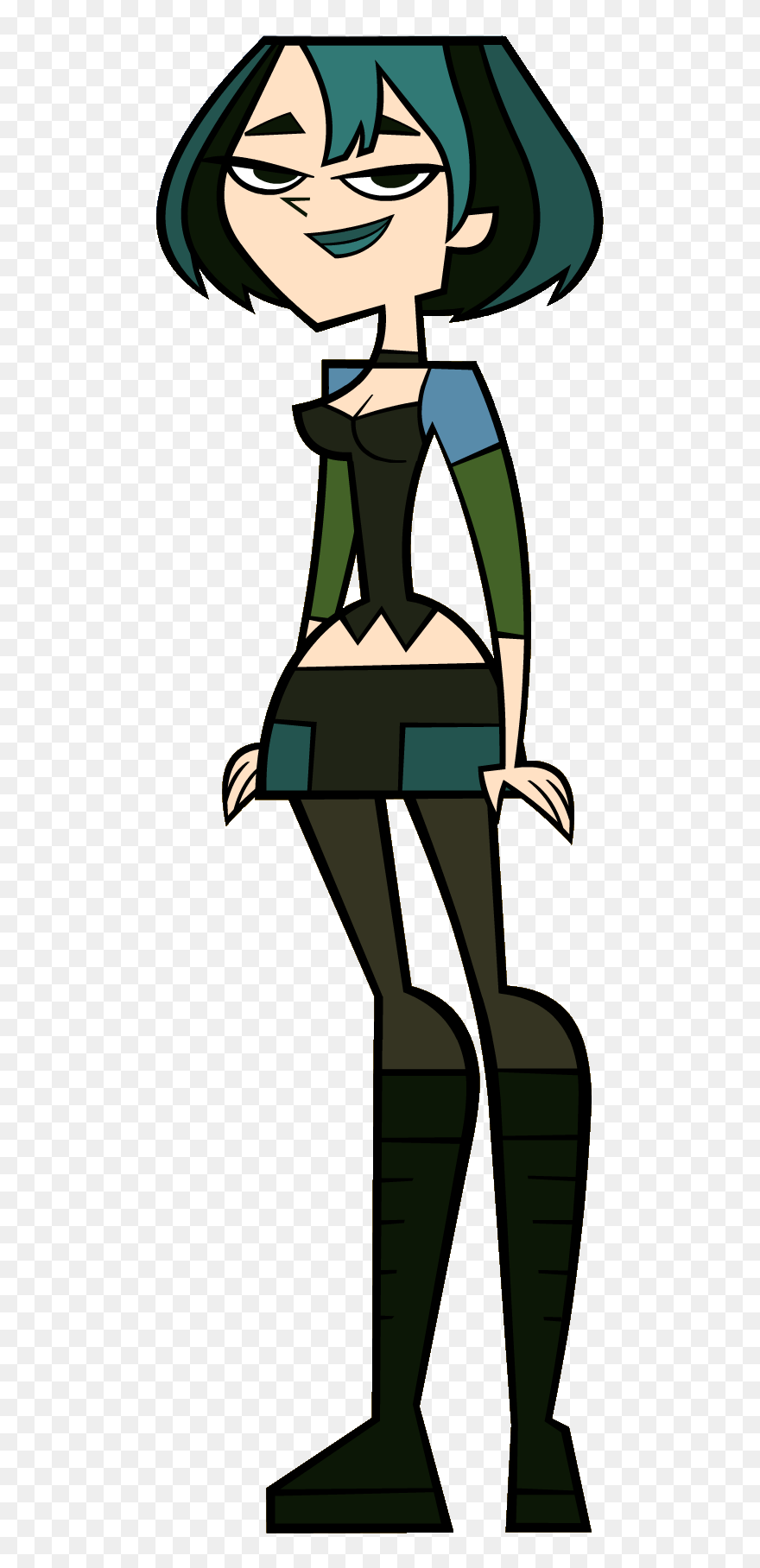 Total Drama Wiki - Gwen Total Drama Cosplay Clipart