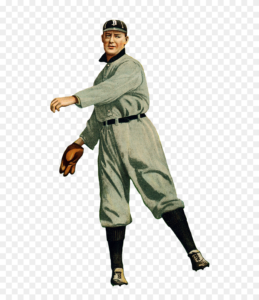 Baseball Player Detroit Tigers - Detroit Tigers Clipart