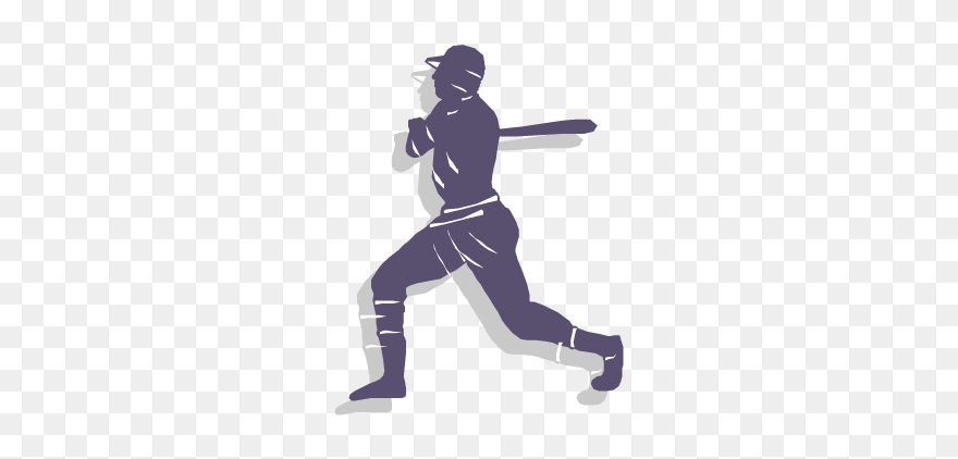 Baseball Trivia Baseball Coach Baseball Player Batting - Baseball Player Clipart