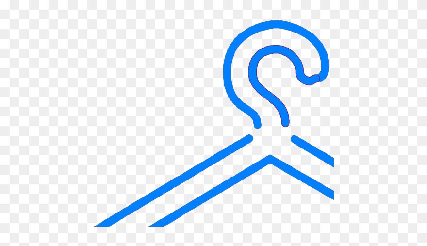 Blue Hanger Png Images - Hanger Clip Art Transparent Png