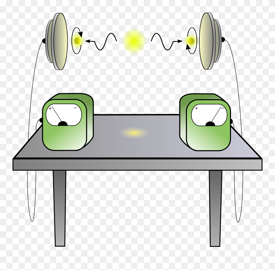 Epr Paradox Experiment Clip Arts - Epr Paradox Experiment - Png Download