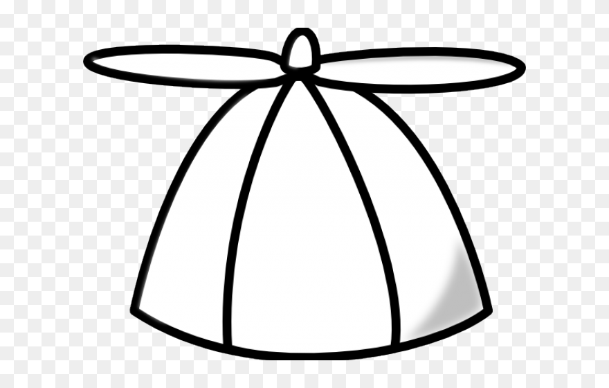 Hats Cliparts - Draw A Propeller Hat - Png Download