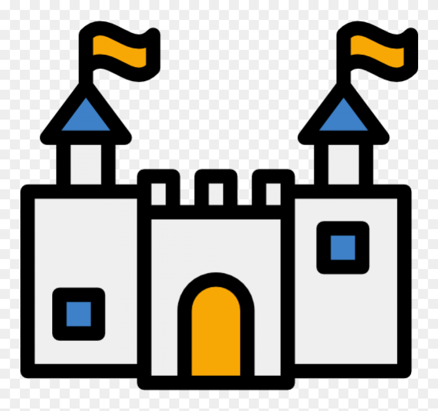 Drawing Of A Castle Png Image - Holiday Color Transparent Icon Clipart