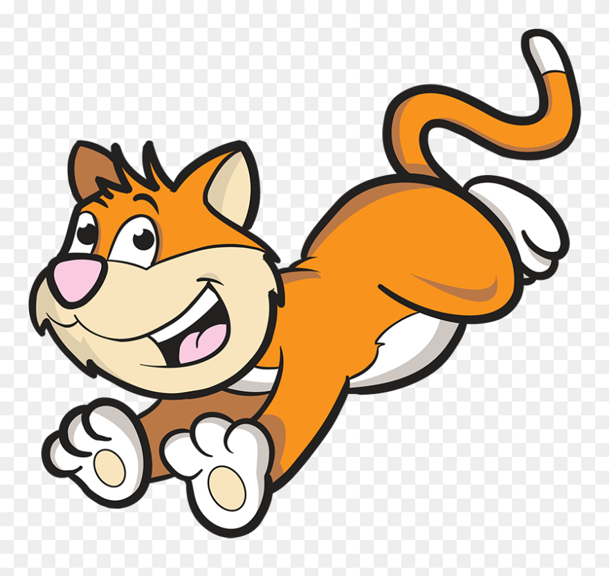 What Does A Cat"s Tail Do - Jumping Cat Png Clipart Transparent Png