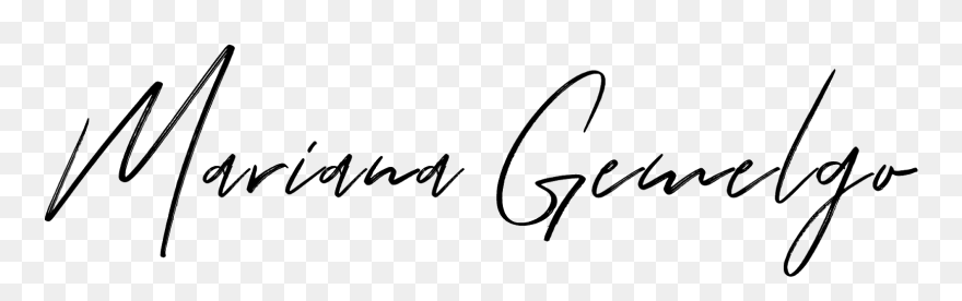 Mariana Gemelgo - Mariana In A Signature Clipart