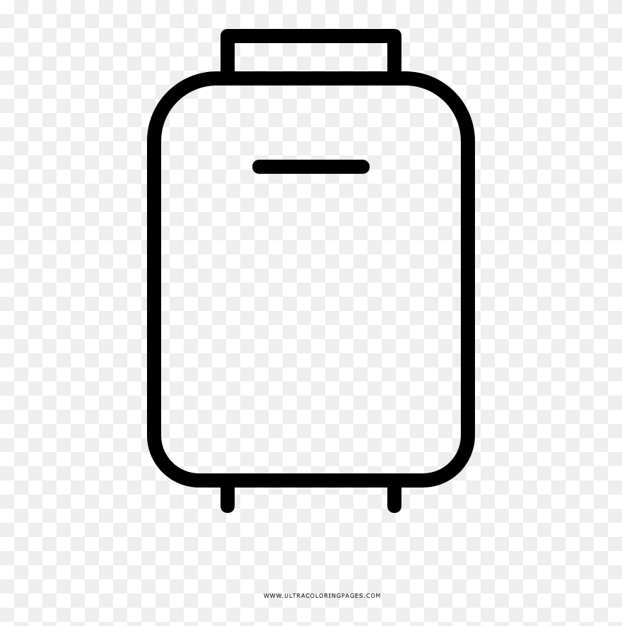 Travel Coloring Page Clipart