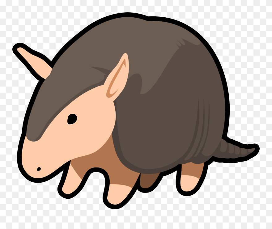 Armadillo Clipart Transparent - Clip Art Armadillo - Png Download