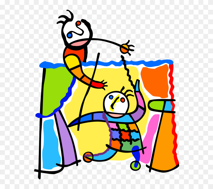 Vector Illustration Of Puppeteer Performs Puppet Show - Puppet Show Clipart Png Transparent Png