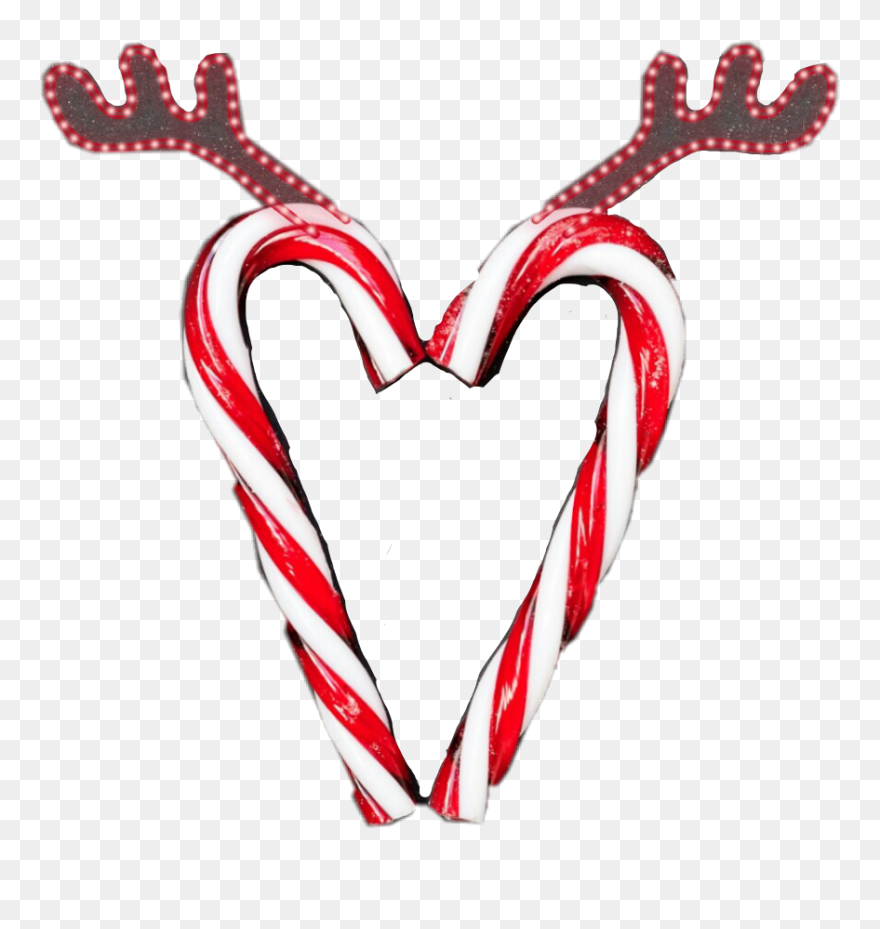 #candycanechallenge - Heart Clipart