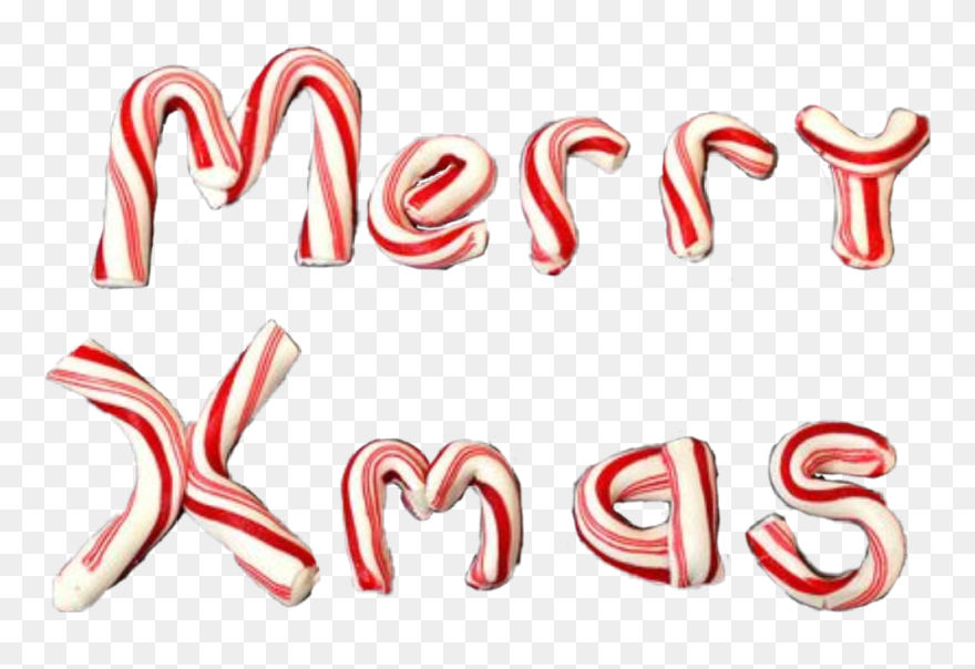 #candycane #holidays - Heart Clipart