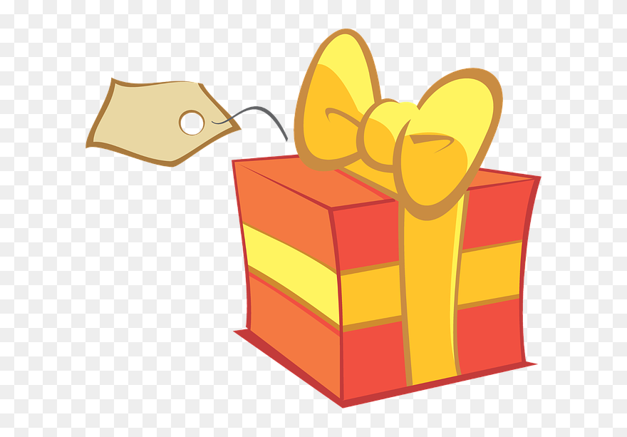 What Do I Need For A Newborn Baby Cartoon Of A Red - Cartoon Present Clipart - Png Download