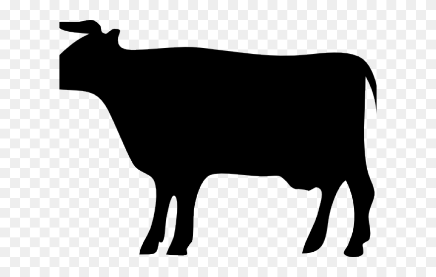 Cow Silhouette Clipart