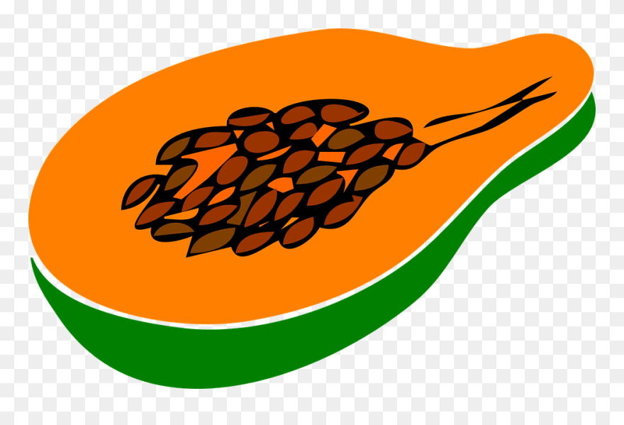 Papayas Clip Art - Png Download