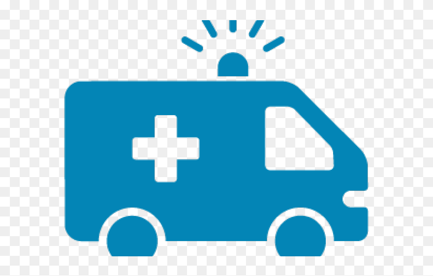 Emergency Images - Ambulance Clipart Silhouette - Png Download