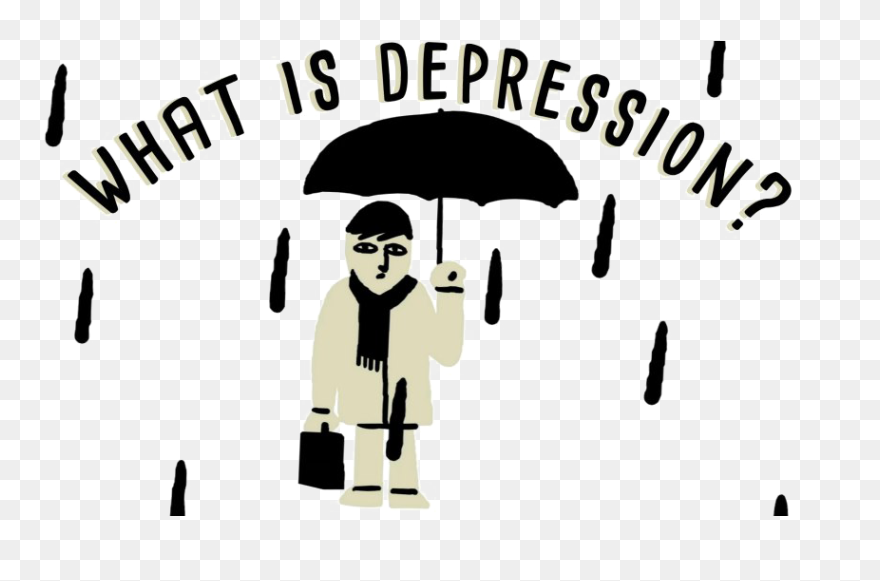 Transparent Depression Clipart - Umbrella - Png Download