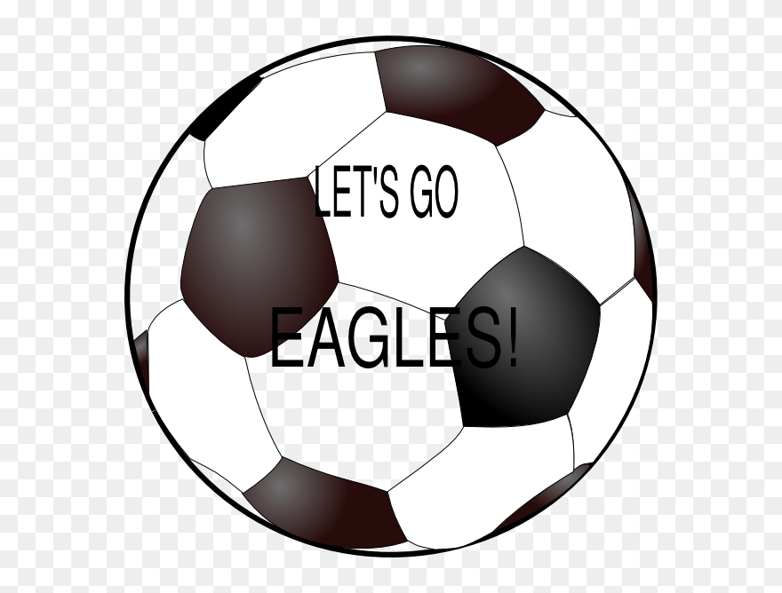 Eagle With Football Clipart Image Transparent Stock - Soccer Ball Clip Art - Png Download