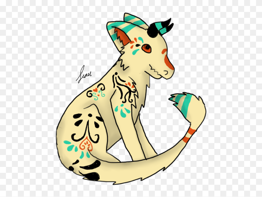 Jelly Bean Dragon - Kangaroo Clipart
