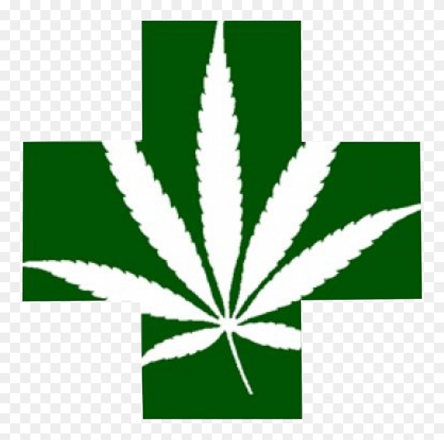 Medical Cannabis How Sick - Medical Marijuana Green Cross Clipart