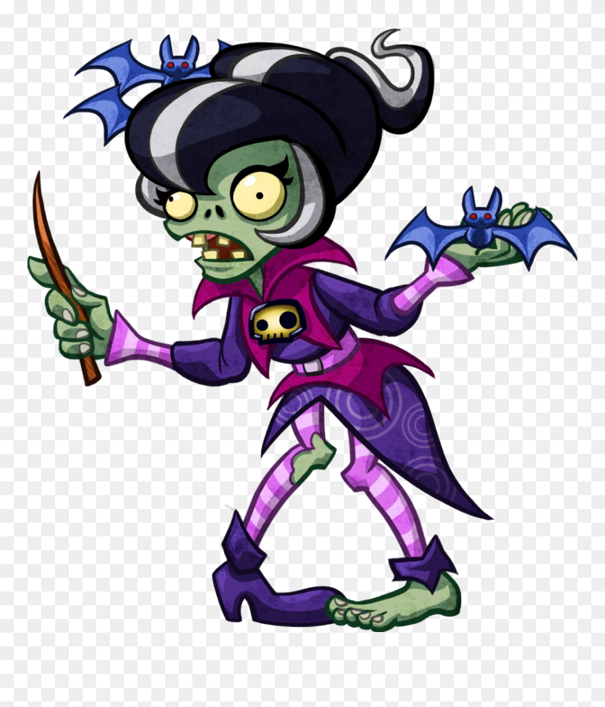 Zombies Wiki - Plants Vs Zombies Immorticia Clipart