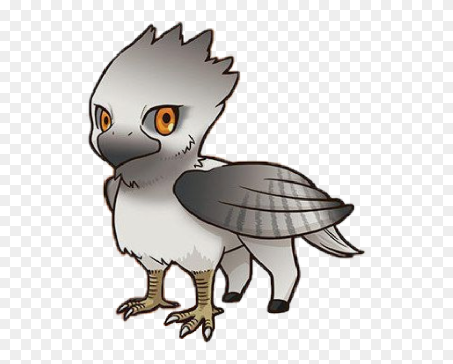 #freetoedit #cute #kawaii #hogwarts #magic #harrypotter - Buckbeak Cartoon Clipart