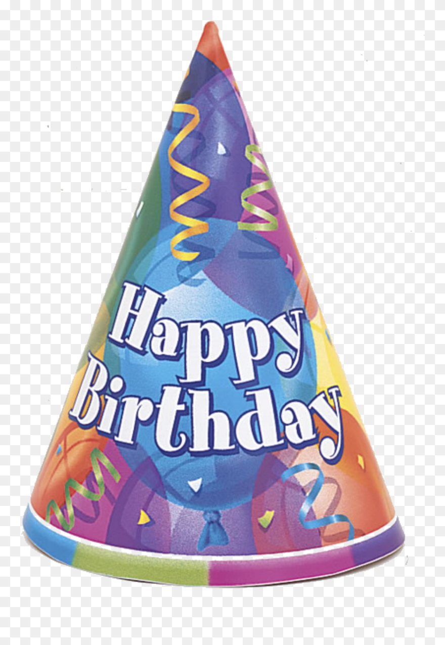 Birthday Hat Clipart Pastel - Happy Birthday Birthday Hat Clipart - Png Download