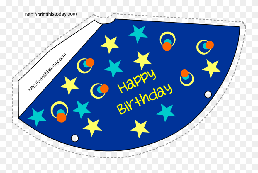 Birthday Hat Clipart Printable - Structure Of Ursa Major - Png Download