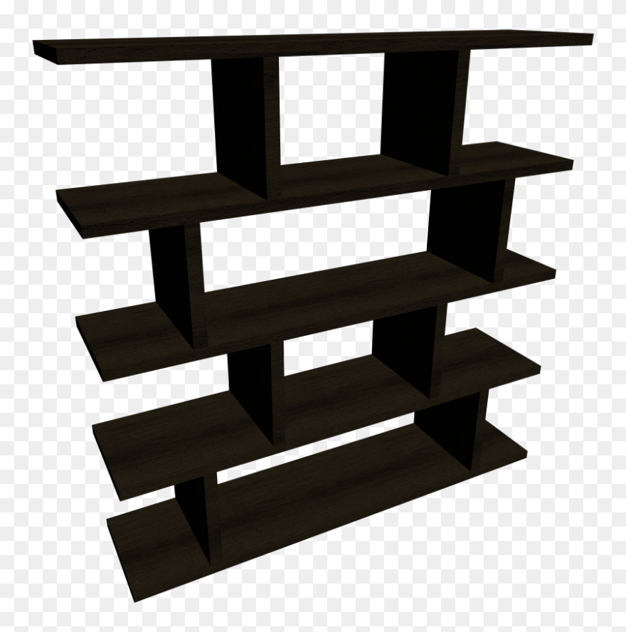 Transparent Book Shelf Clipart - Shelf - Png Download