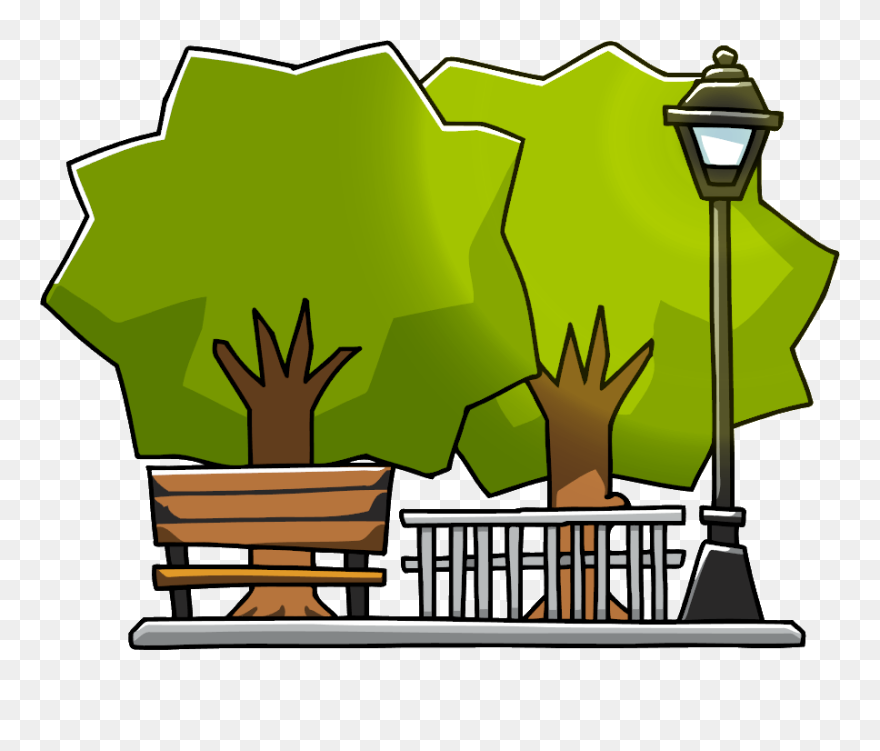 Park - Scribblenauts Park Png Clipart