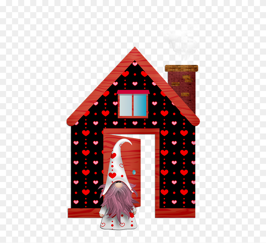 Free Valentine Gnomes Clip Art - Png Download