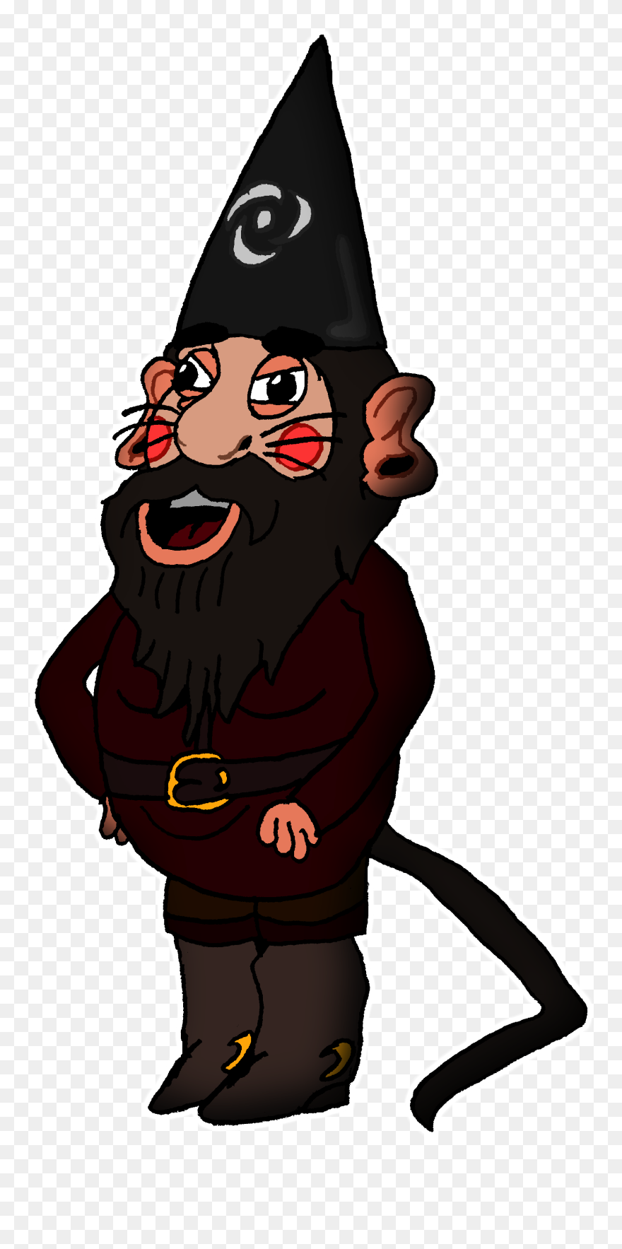 Collection Of Free Gnome Drawing Trippy Download On - Drawing Trippy Cartoon Clipart