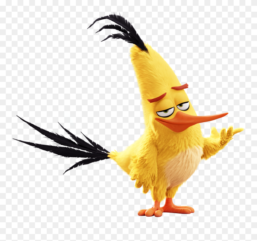 Angry Birds Chuck Transparent Clipart