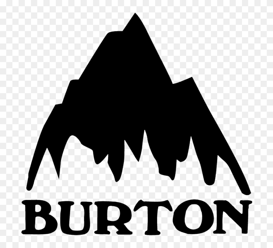 Transparent Snowboarders Clipart - Burton Logo No Background - Png Download