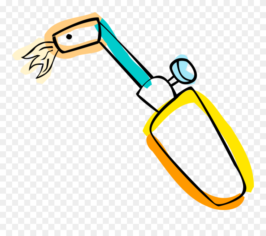 Transparent Blow Torch Clipart - Acetylene Clipart - Png Download