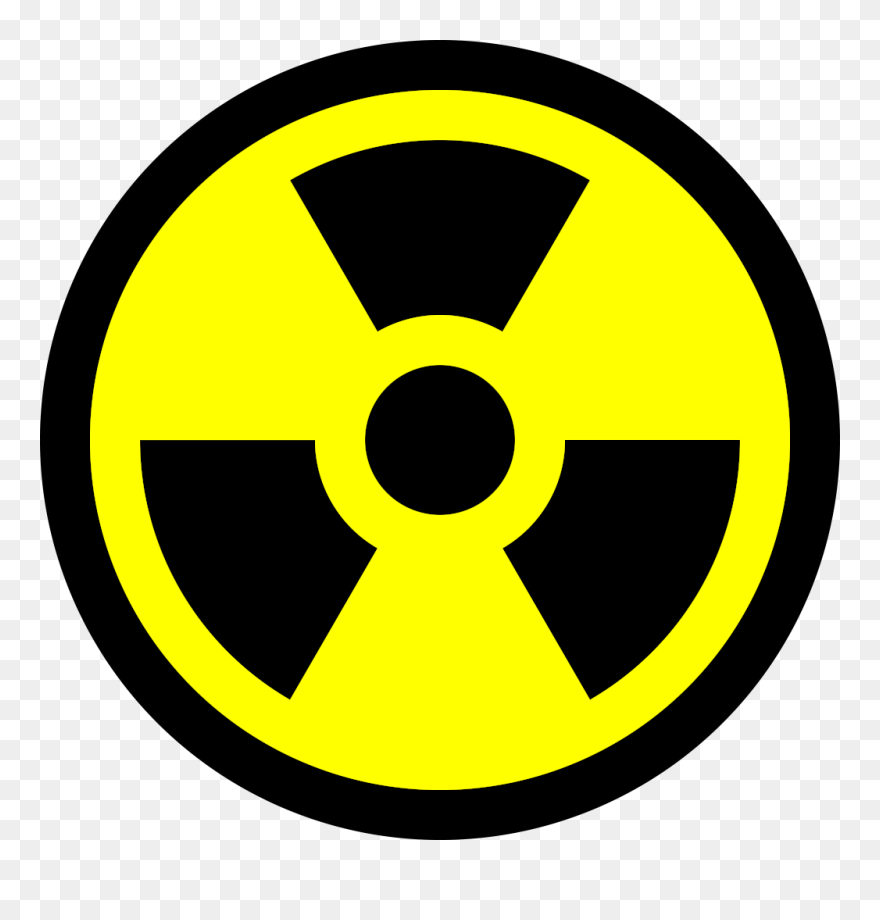 Radiation Png Radioactive Symbol Clipart (5659291) PinClipart