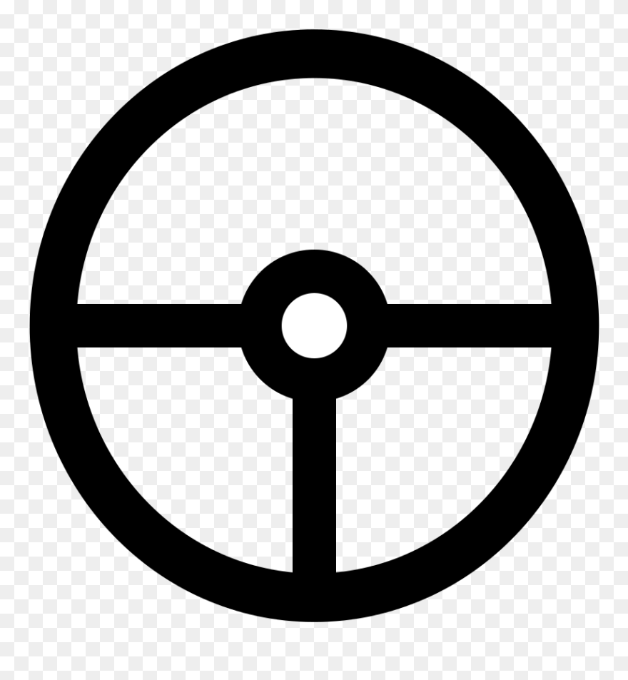 Transparent Steering Wheel Png - Registration Marks Screen Printing L Clipart